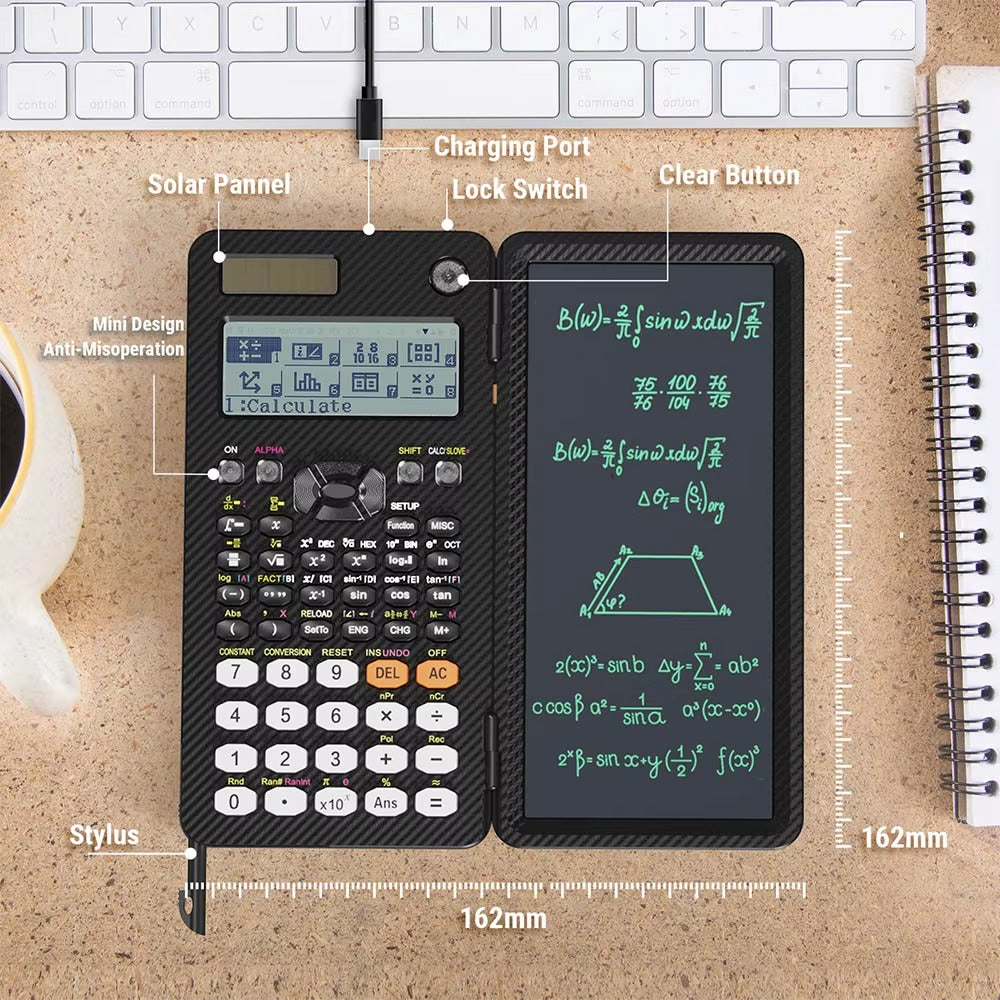 SmartCalc™ Calculadora Científica con Tableta Borrable