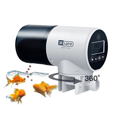 FishControl® Comedero 360° Automático Para Peces