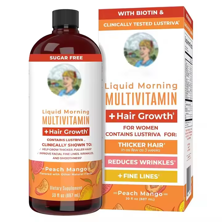 HairVital® | MULTIVITAMÍNICO CON BIOTINA ★ Ayuda al crecimiento del cabello y reducción de arrugas