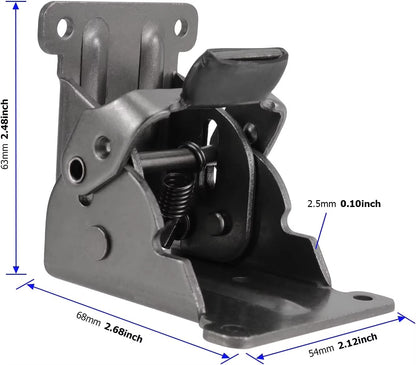 BracketPro™ Bisagras de Auto Bloqueo X4 PCS