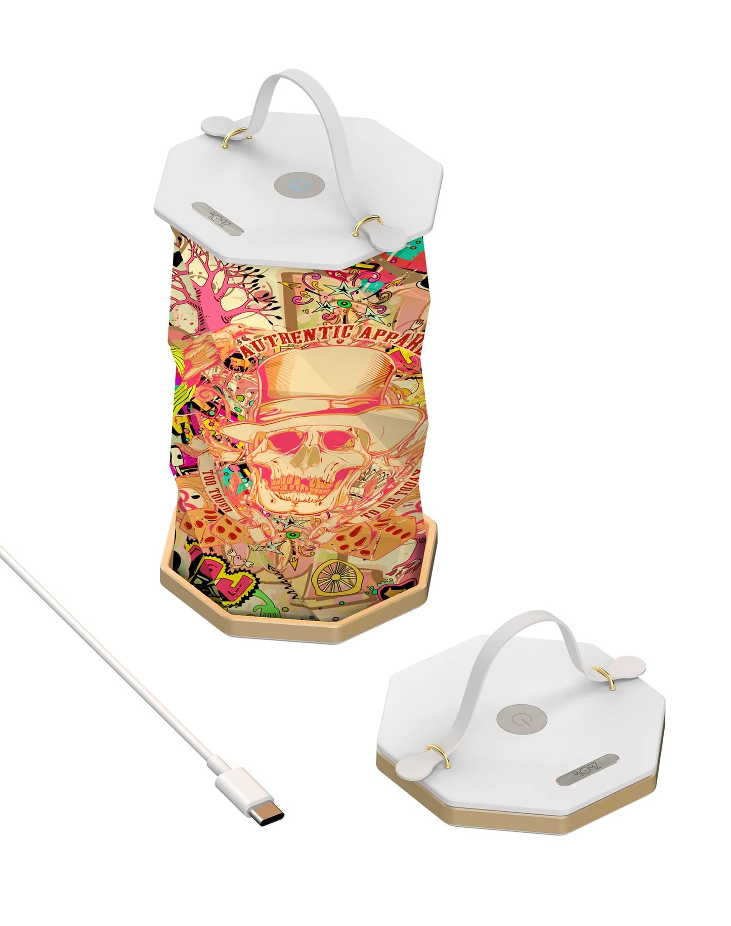 PaperLUX® | LÁMPARA PLEGABLE ACORDEÓN ★ Para Interiores y Exteriores