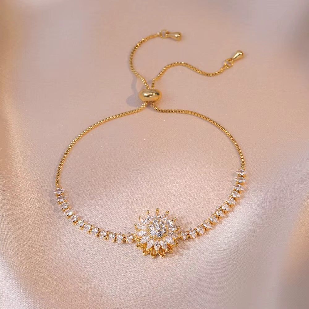 EverBloom™ Set de Joyería con Dije de Flor Giratoria x5