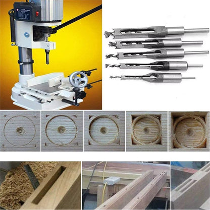 QuadraBit™ Brocas de Perforación Cuadrada ★ x4 de diferentes tamaños