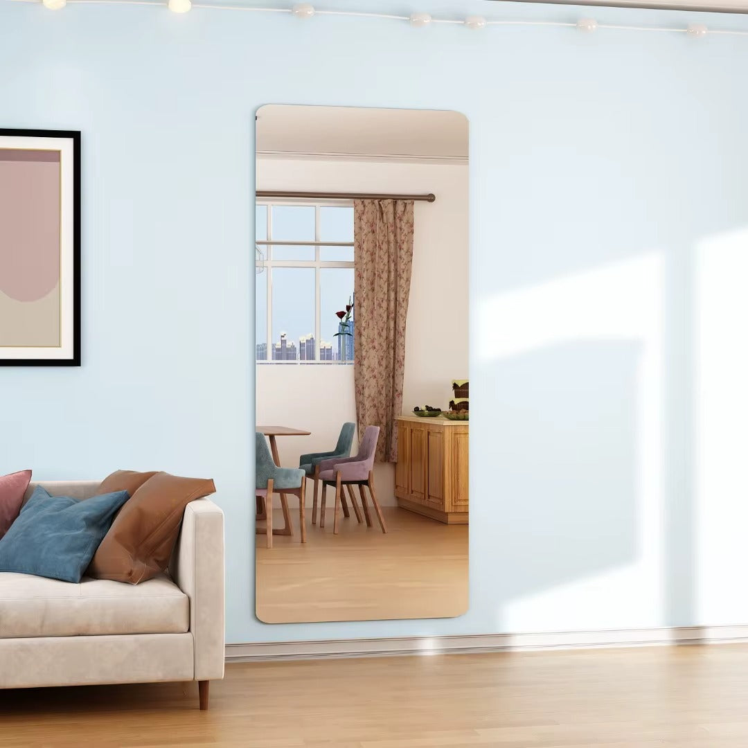 EasyMirror™ | ESPEJO ACRÍLICO ADHESIVO ★ Medidas 120 x 35 cm