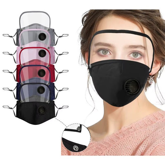 VisionSafe® Tapabocas Con Protector Facial • Cocina y Trabaja con Seguridad
