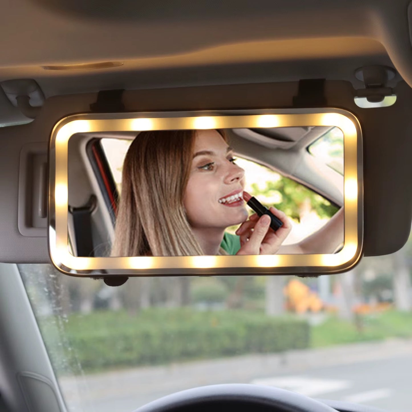 LuxeCar™ Espejo LED Para Carro
