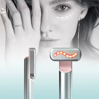 VitaLight® Varita Masajeadora Facial Con Luz Roja 4 en 1