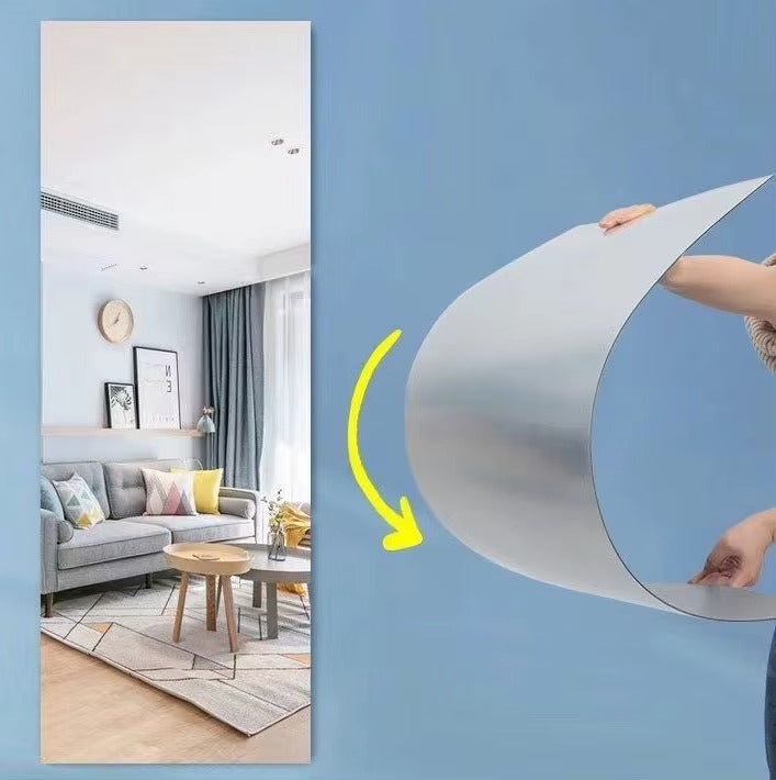 EasyMirror™ | ESPEJO ACRÍLICO ADHESIVO ★ Medidas 120 x 35 cm