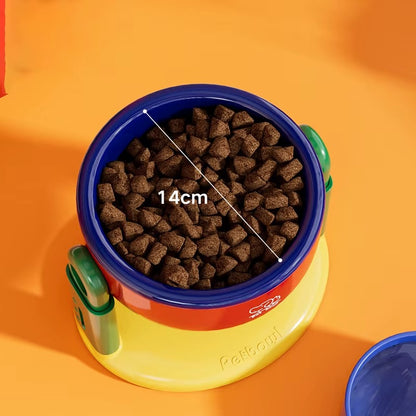 Ergo-Bowl™ COMEDERO ELEVADO PARA MASCOTAS ★ Graduable y ergonómico