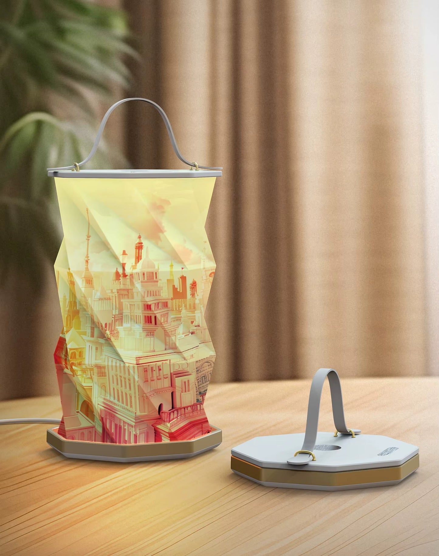 PaperLUX® | LÁMPARA PLEGABLE ACORDEÓN ★ Para Interiores y Exteriores