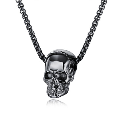 DarkEdge™ Collar con Dije de Calavera