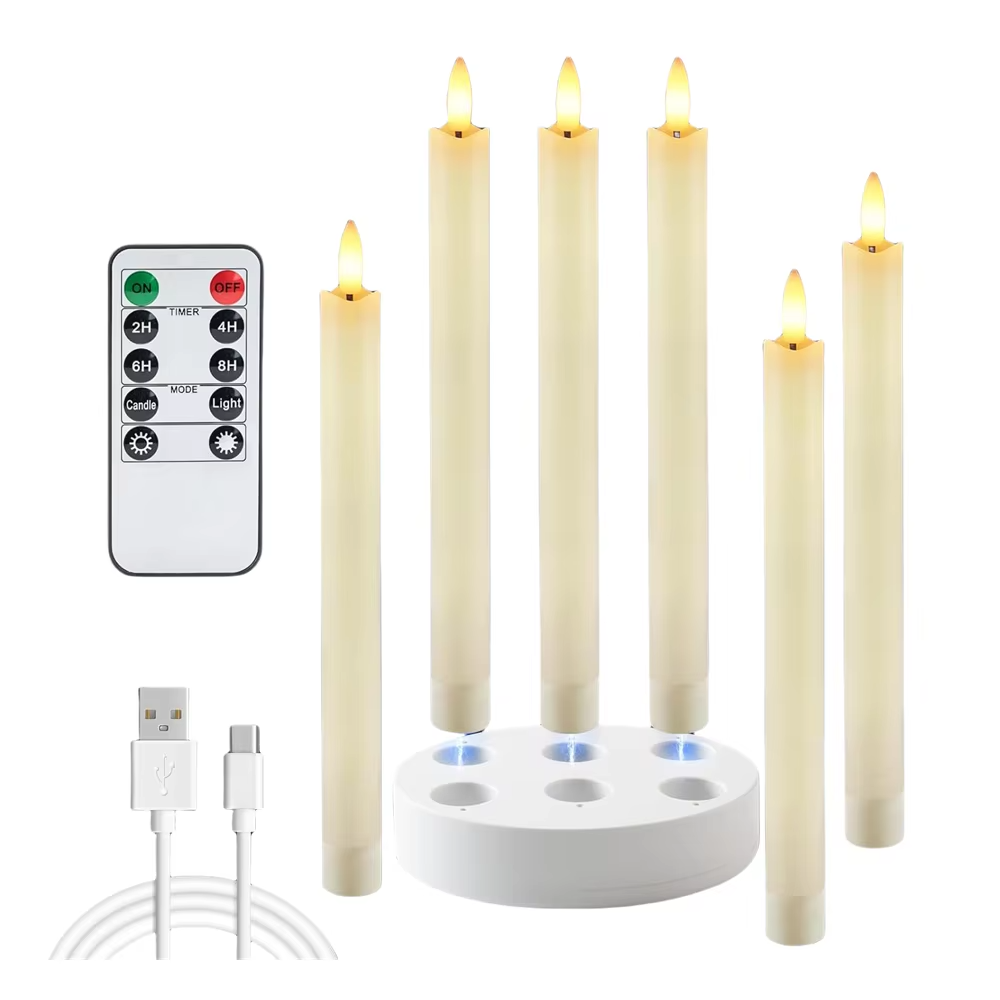 CozyLight™ Set X6 PCS Velas LED Recargables