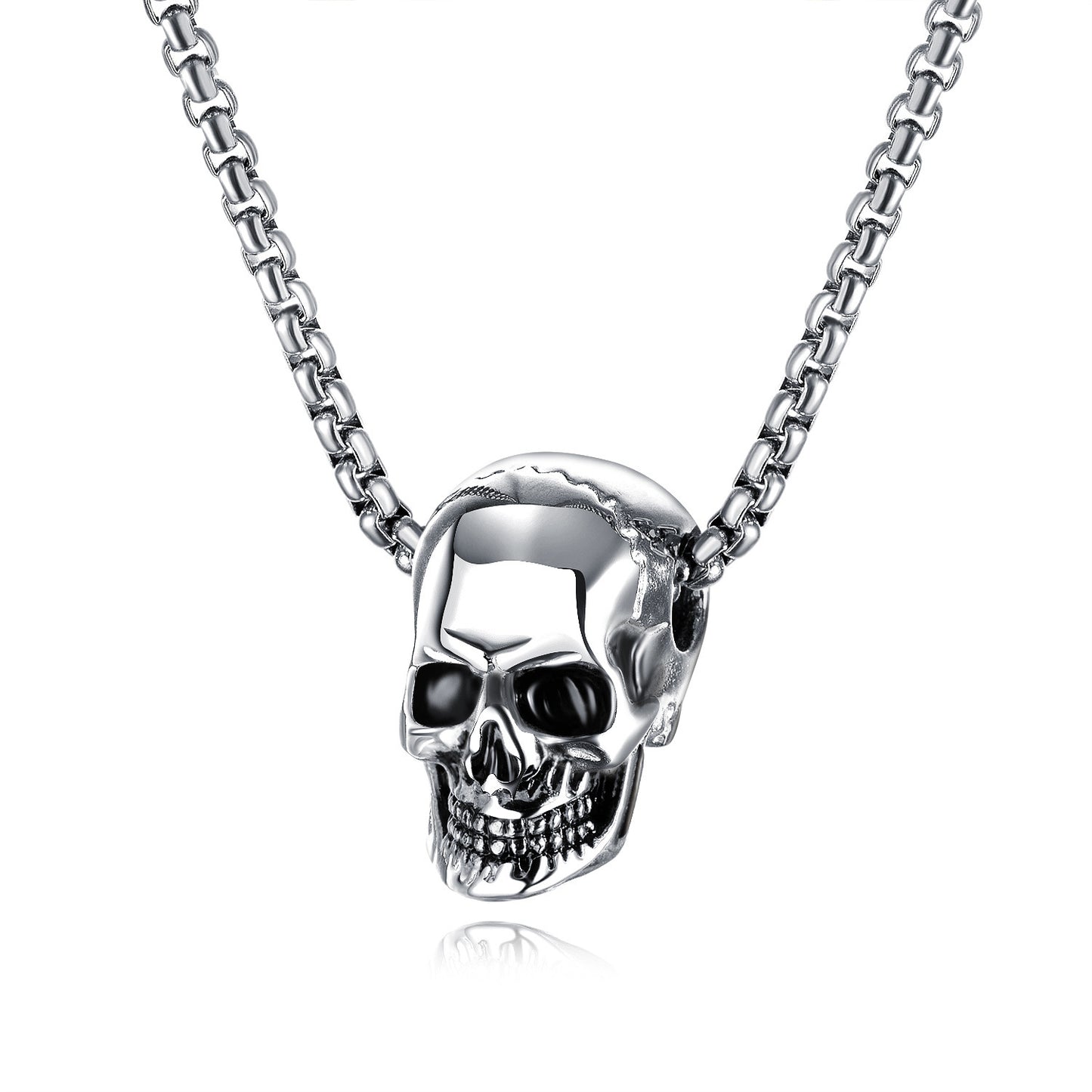 DarkEdge™ Collar con Dije de Calavera