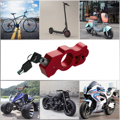 RideLock® Candado de Manillar Antirrobos para Moto