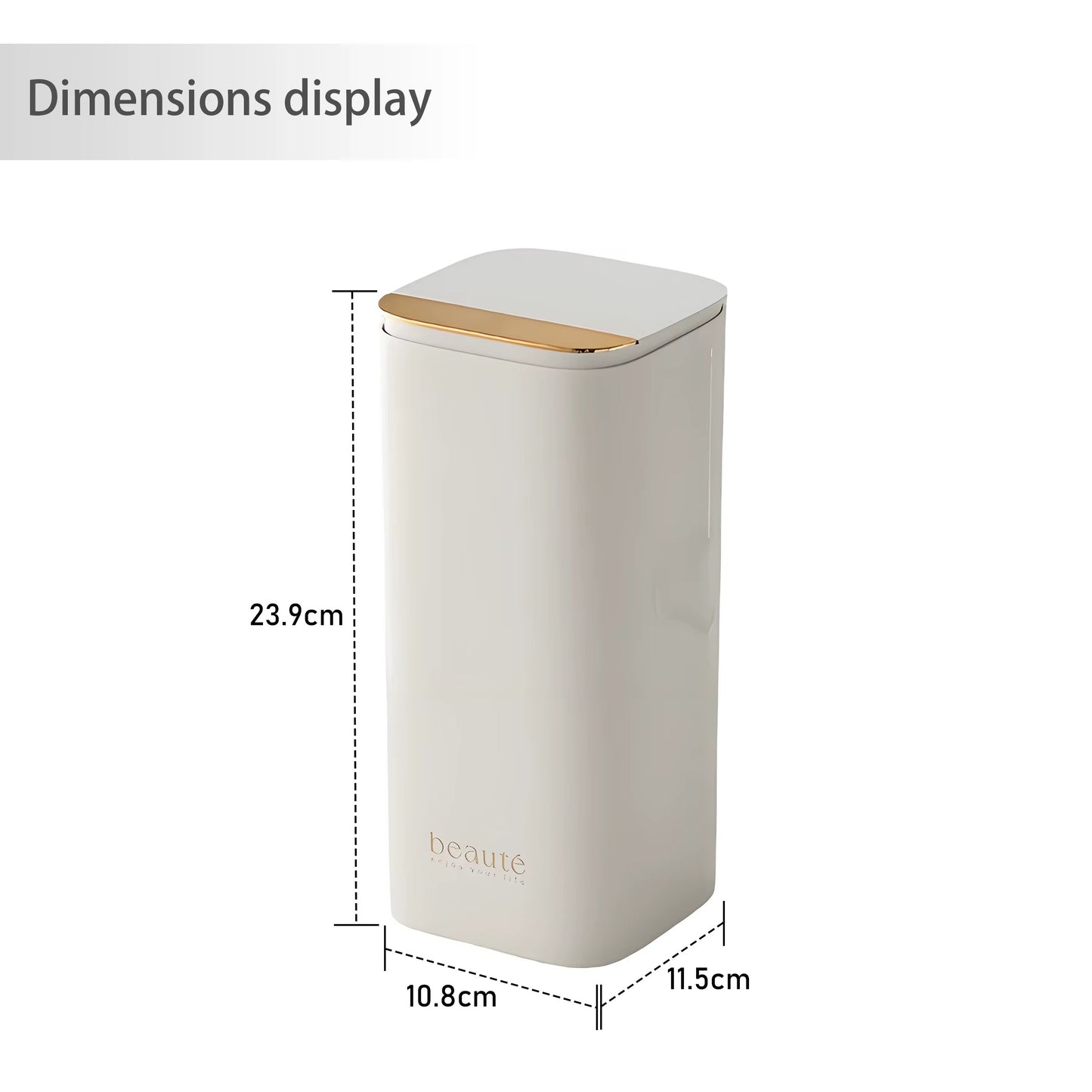 LuxeBrush® CAJA ORGANIZADORA DE BROCHAS DE MAQUILLAJE