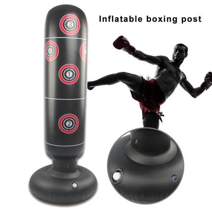 FlexiBox™ Saco de Boxeo Inflable • Incluye 2 guantes