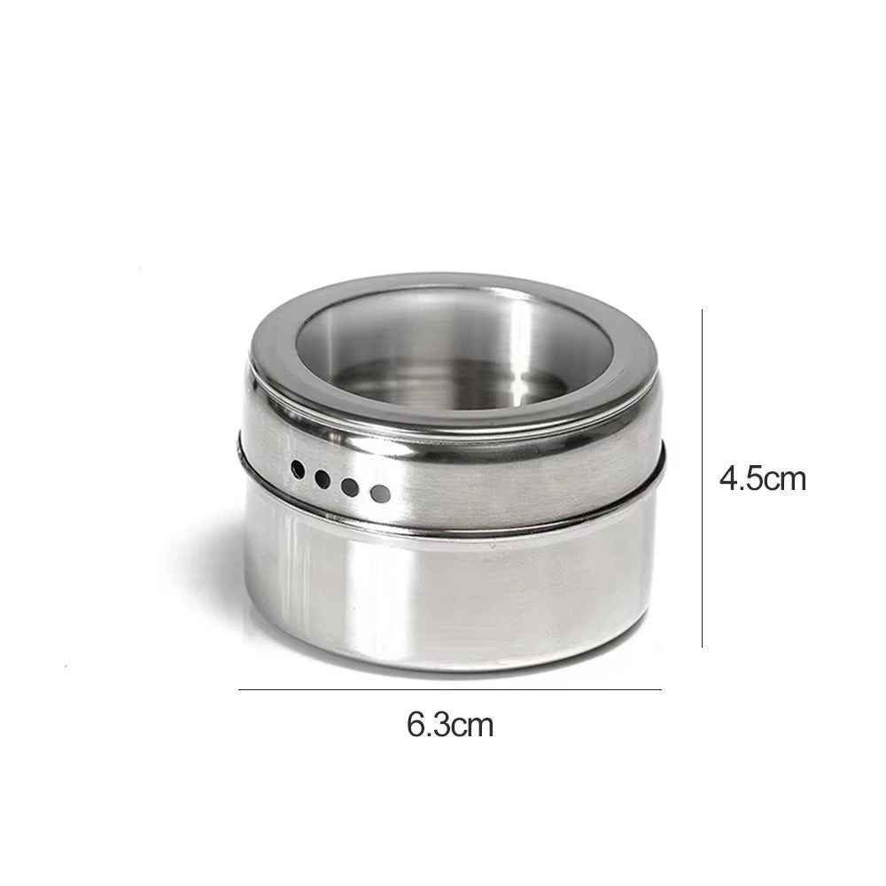 MagnetChef™ Tarros Magnéticos Para Especias X6