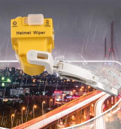 VisorTech™ Mini LimpiaParabrisas Eléctrico Para Casco
