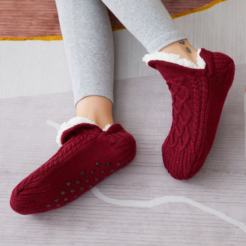 CozyFloor™ Calcetines de Felpa Tipo Pantufla Antideslizantes