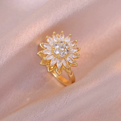 EverBloom™ Set de Joyería con Dije de Flor Giratoria x5