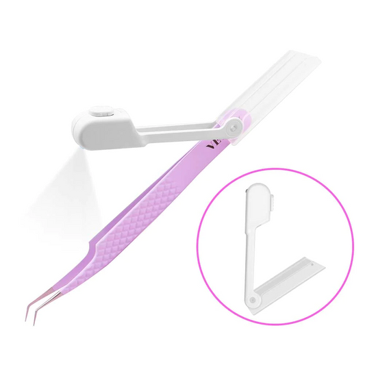 FocusGrip™ Pinzas Profesionales LED Para Pestañas