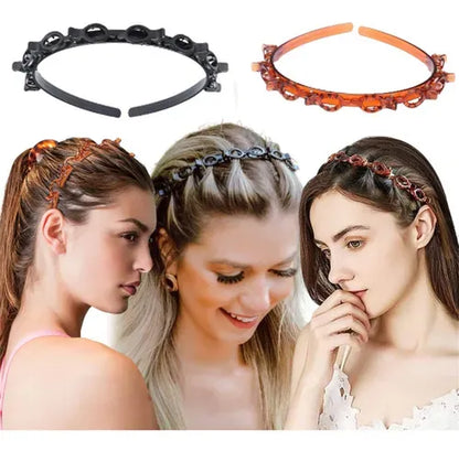 FlexiBraid™ DIADEMA CON PINZAS ★ Paga 2 & Lleva +1 GRATIS