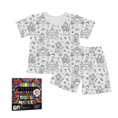 ArtSleep™ Pijamas Creativas de Niños Para Colorear