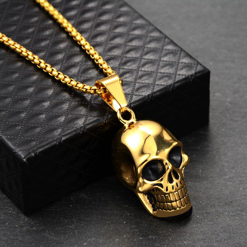 DarkEdge™ Collar con Dije de Calavera