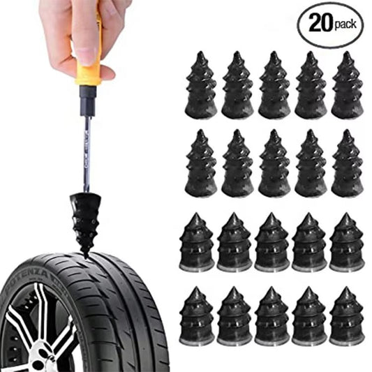 QuickPlug™ Clavos de Goma Para Reparar Neumáticos X20