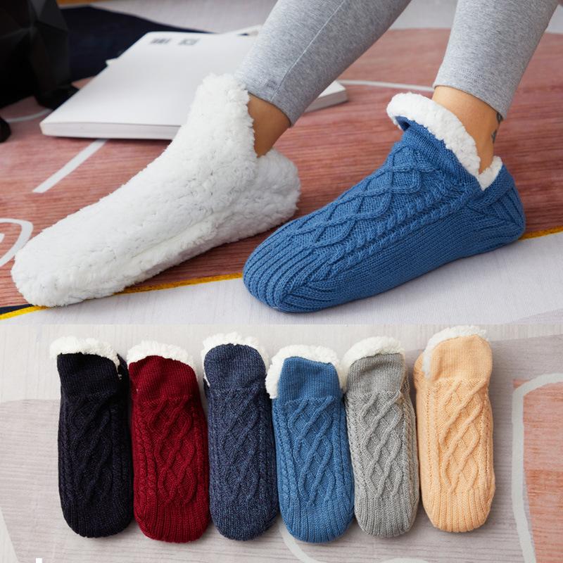 CozyFloor™ Calcetines de Felpa Tipo Pantufla Antideslizantes