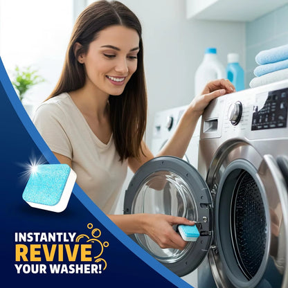 CleanMatrix™ Tabletas Limpiadoras Para Lavadora X24PCS