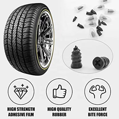 QuickPlug™ Clavos de Goma Para Reparar Neumáticos X20
