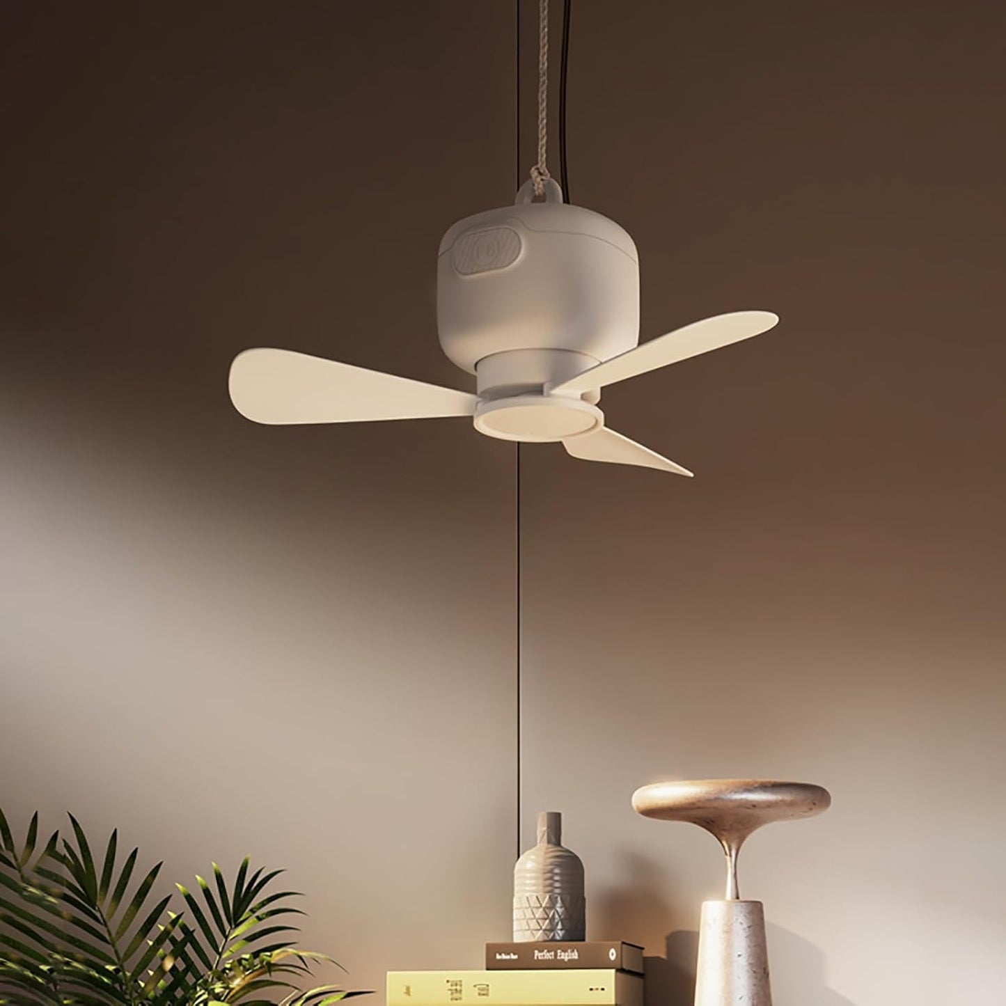 CoolAir™ VENTILADOR PORTÁTIL RECARGABLE LED