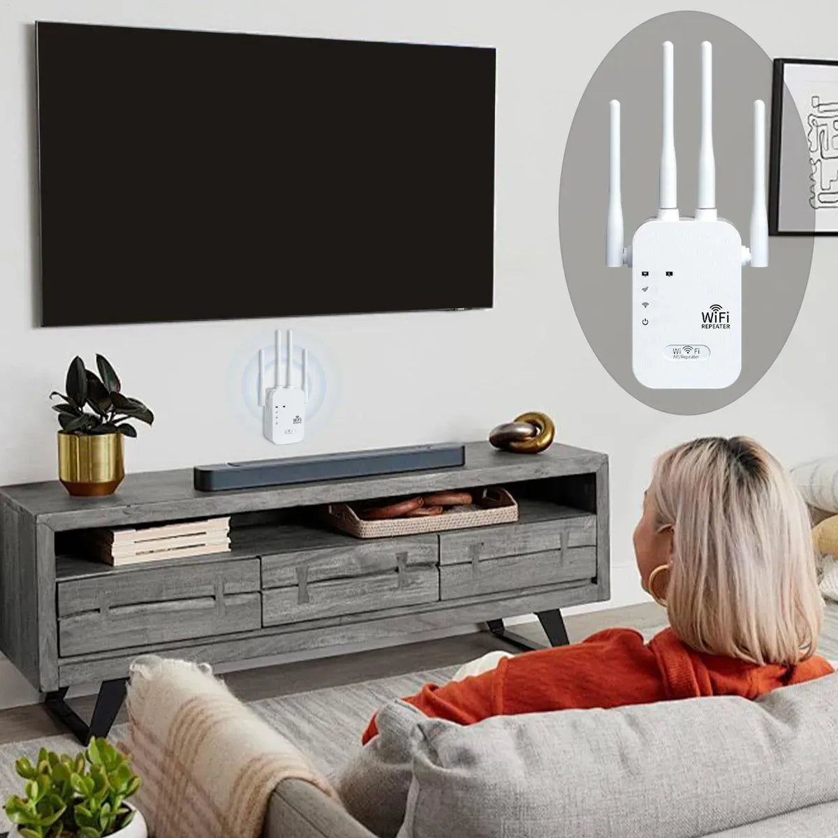 SignalMax™ Amplificador de Señal WiFi