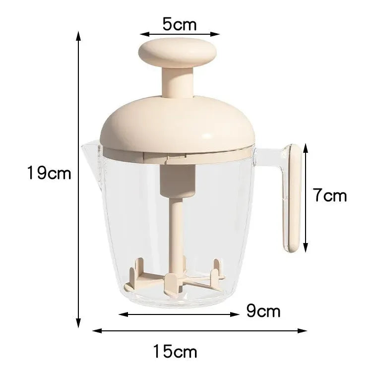 EasyBat® Batidor de Huevos • Precisión sin Electricidad