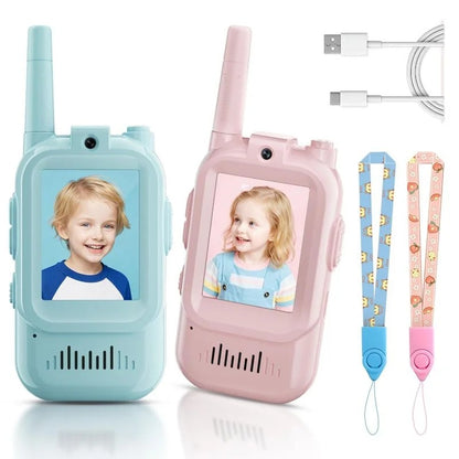 Pix&Talk™ Walkie-Talkie para Niños Con Cámara y Audio