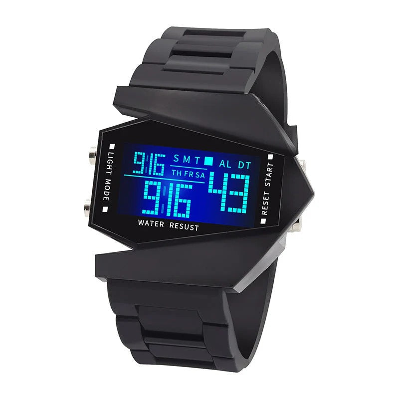 AirPulse® Reloj Deportivo • Diseño Exclusivo de Avión