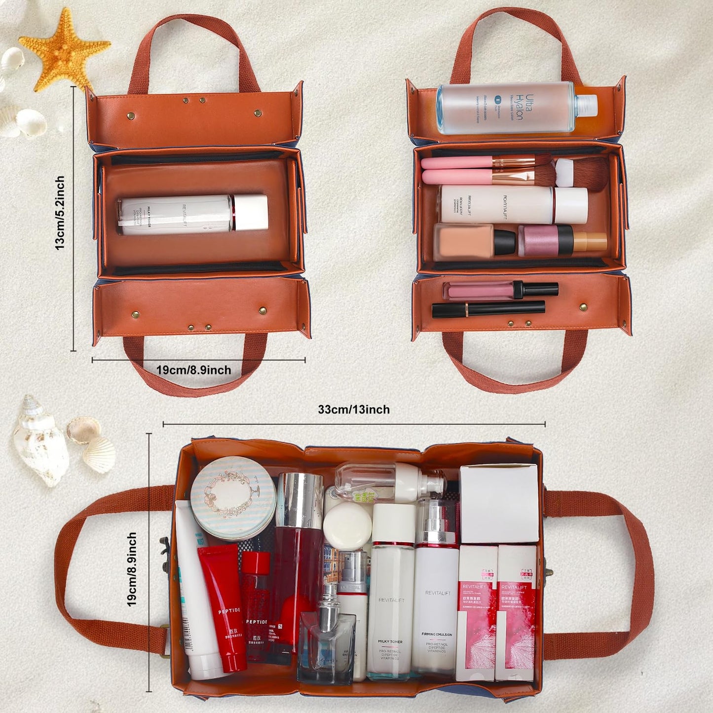 GlowCase™ Bolsa Cosmetiquera Magnética
